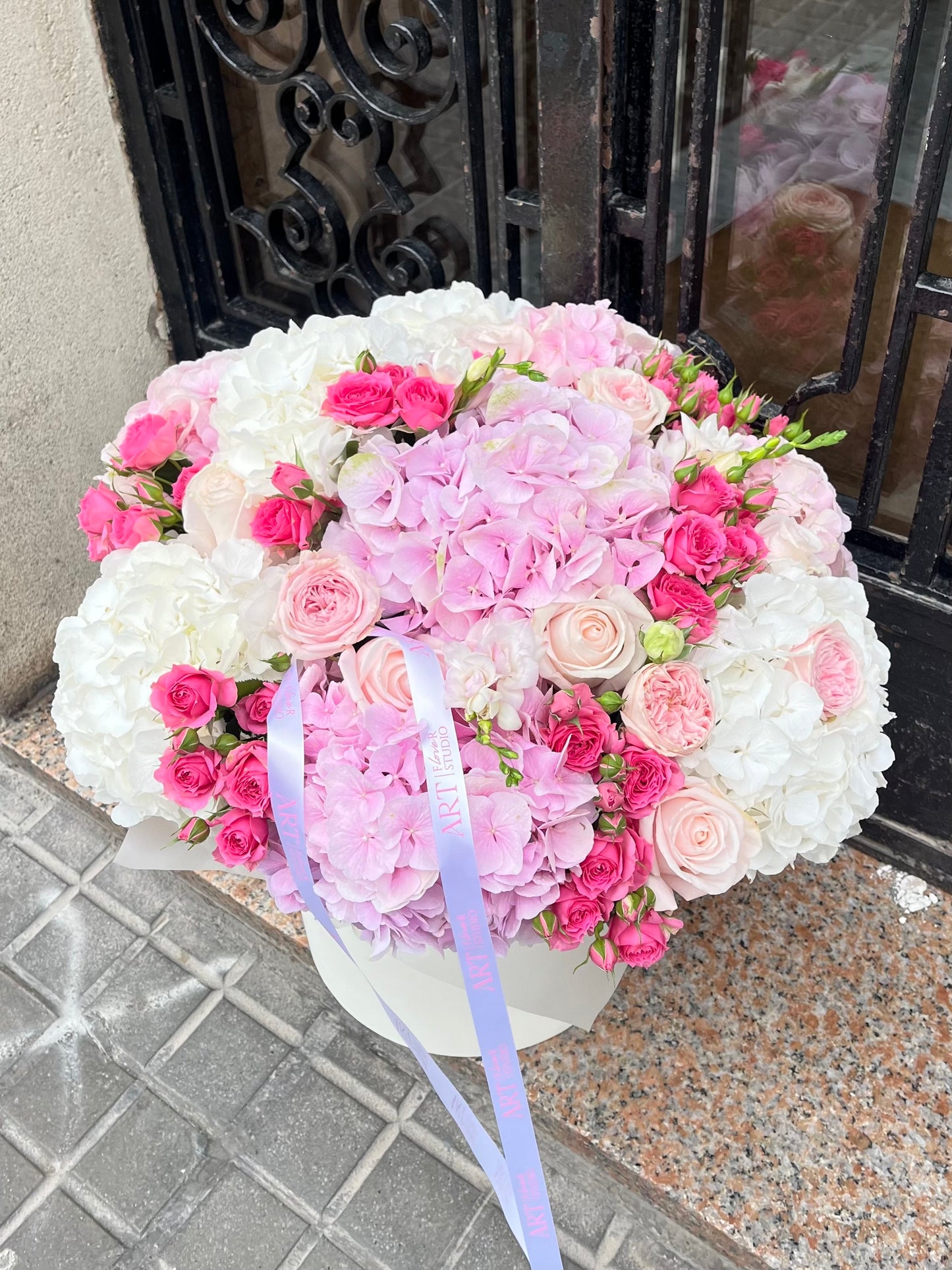Flowers in a box